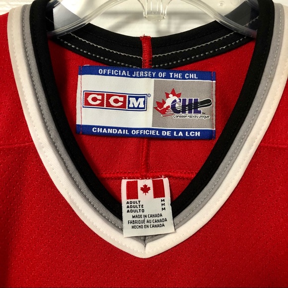 ⛔️SOLD⛔️ CCM SOO GREYHOUNDS CHL JERSEY - Picture 5 of 16